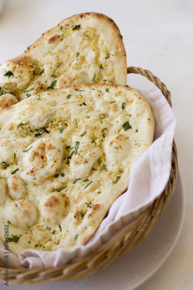 custom made wallpaper toronto digitalGarlic Naan Flatbread