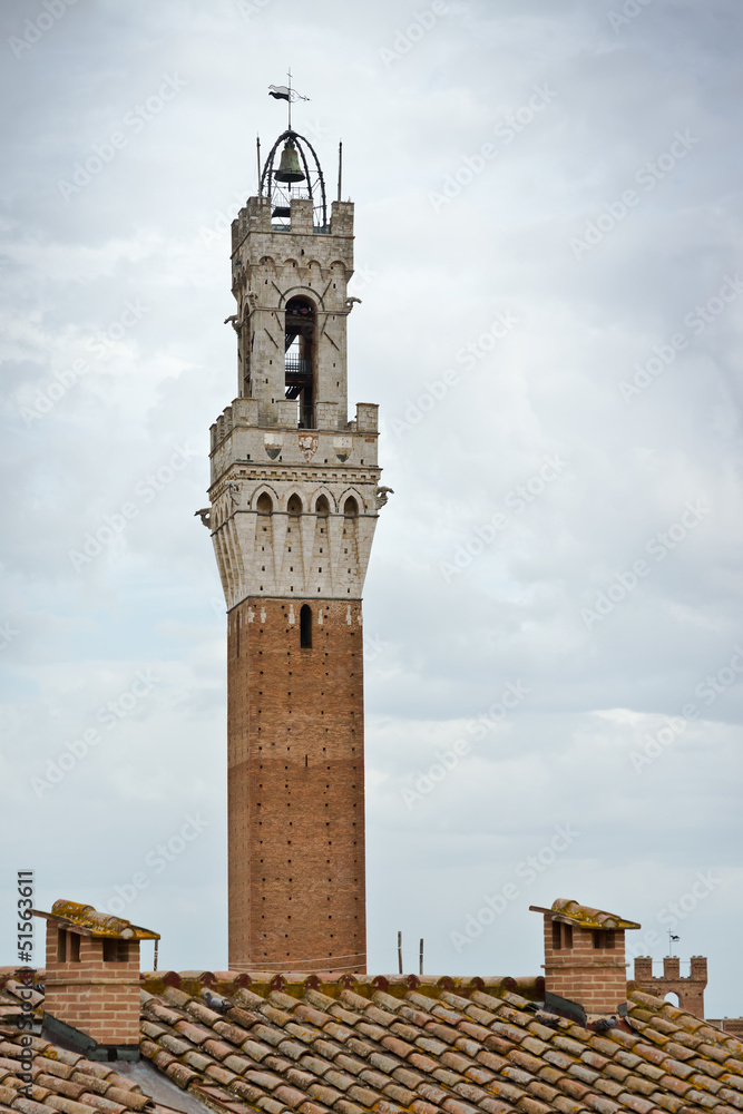 Turm des Palazzo Pubblico