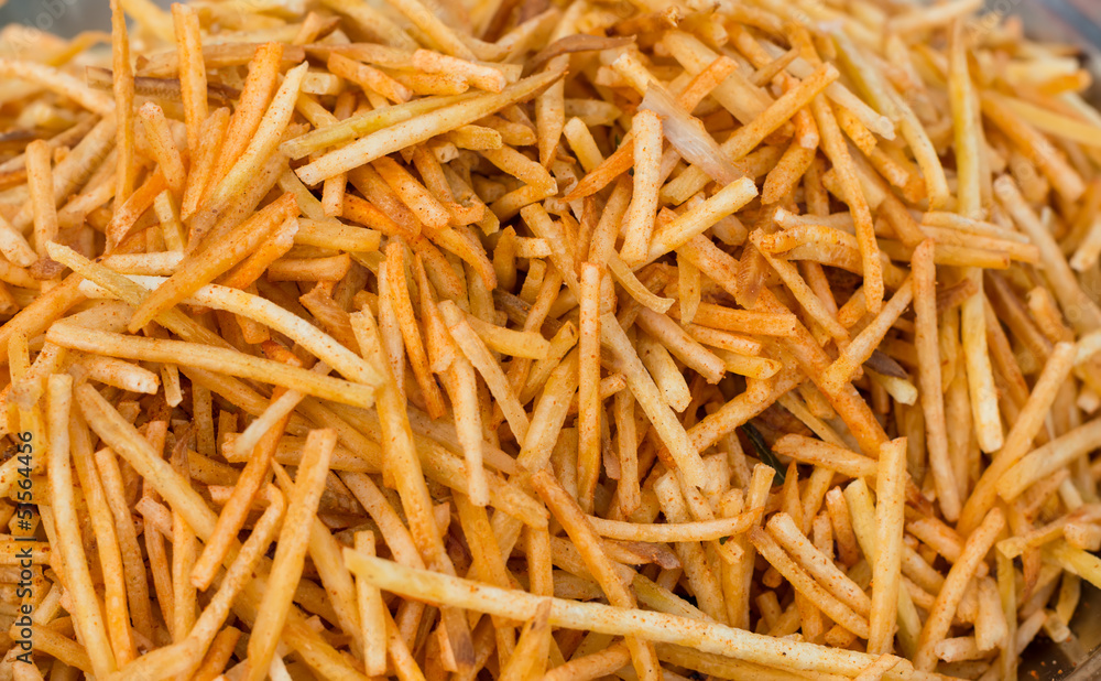 spicy french fries from India