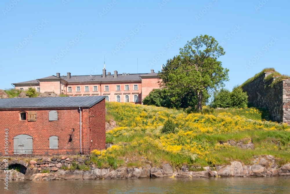 View of Suomenlinna fortress, Finland