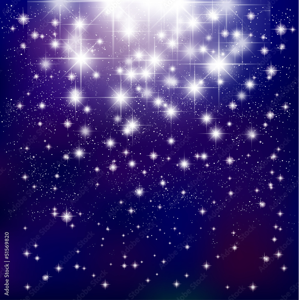 Fototapeta premium 背景 夜空 星 宇宙