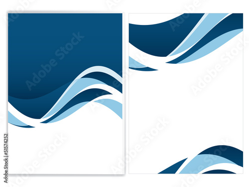 vector business brochure, flyer template