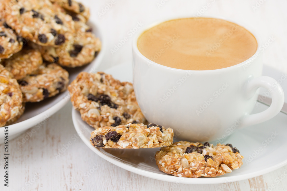 cookies with cup of coffee cookies with cup of coffee