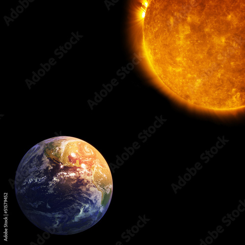 Earth and Sun, Global warming