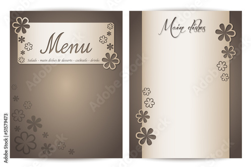 Spring menu