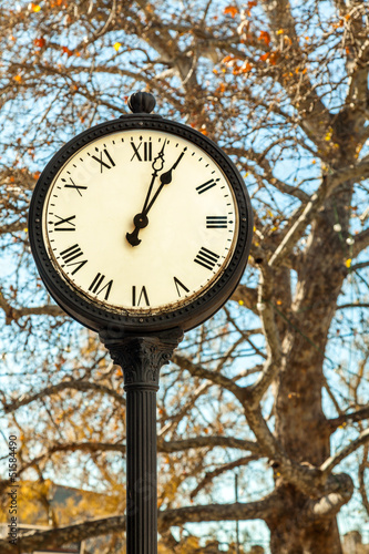 Old style clock