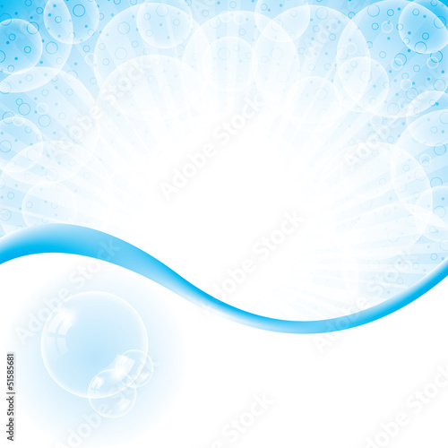 Bubble abstract background