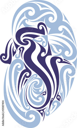 Hammerhead shark tattoo design