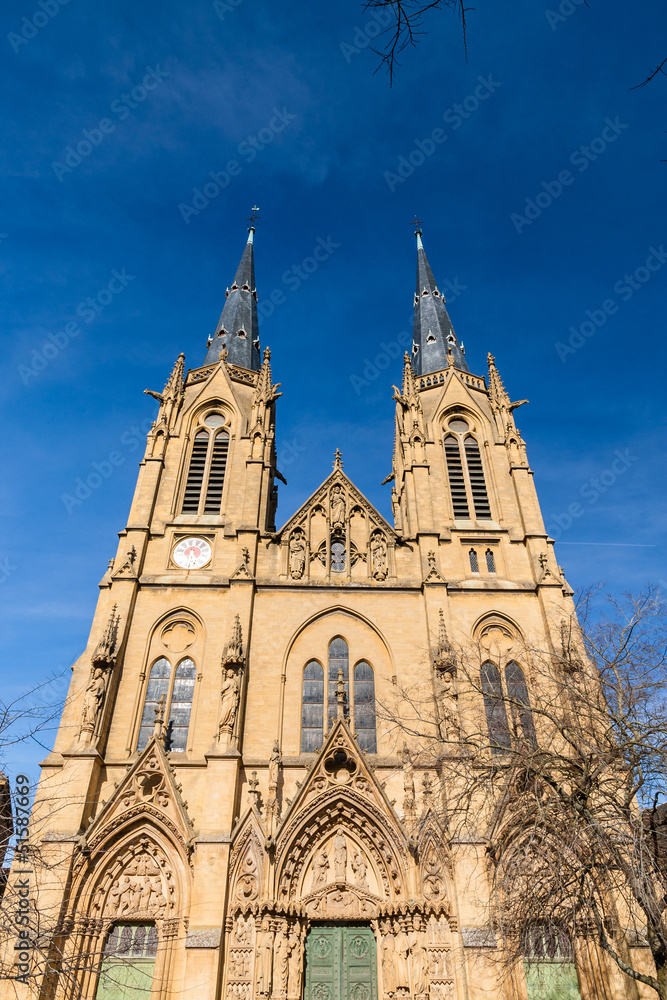 Eglise Sainte-Segolene in Metz - Lorraine, France Eglise Sainte-Segolene in Metz - Lorraine, France