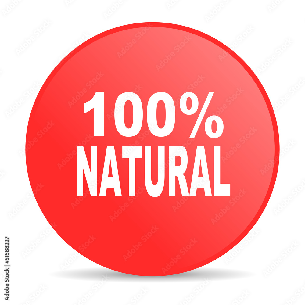natural red circle web glossy icon natural red circle web glossy icon