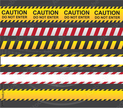 Caution ribbon