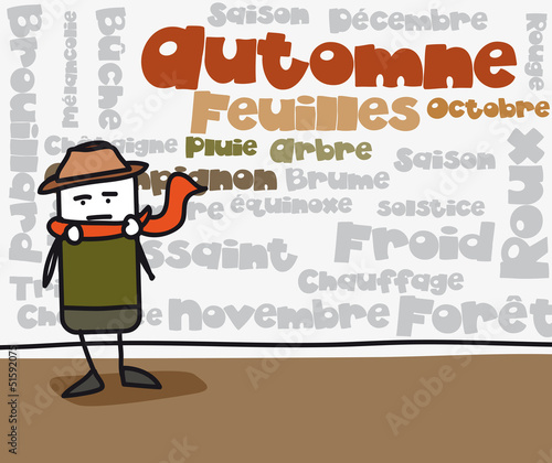 Nuage de tags : Automne