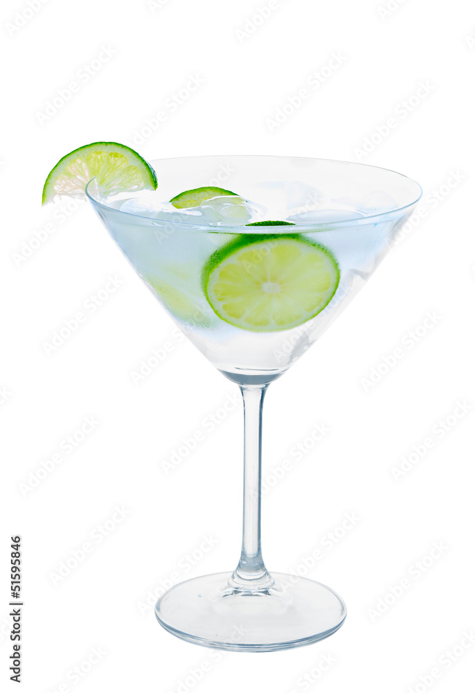 Citrus in wide glass with ice Citrus in wide glass with ice