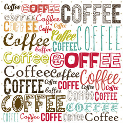 Store enrouleur Poster vintage Illustration café expresso style dessin vintage  © Grgroup