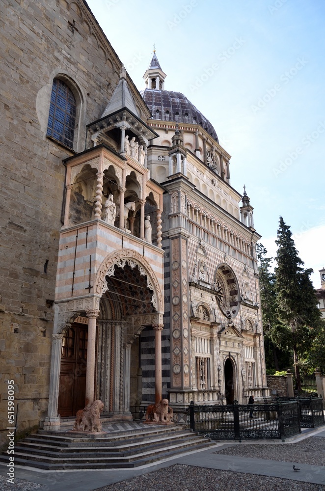 Италия, Бергамо, церковь Санта-Мария-Маджоре