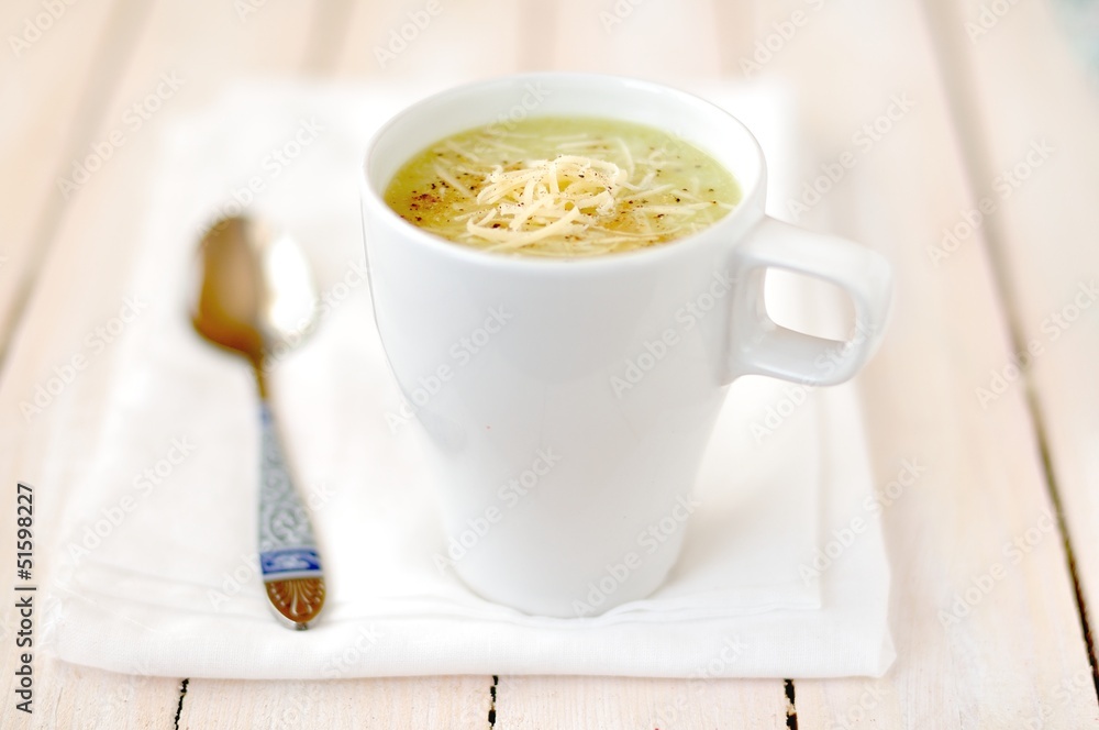 Broccoli, Potato and Cheese Soup Broccoli, Potato and Cheese Soup