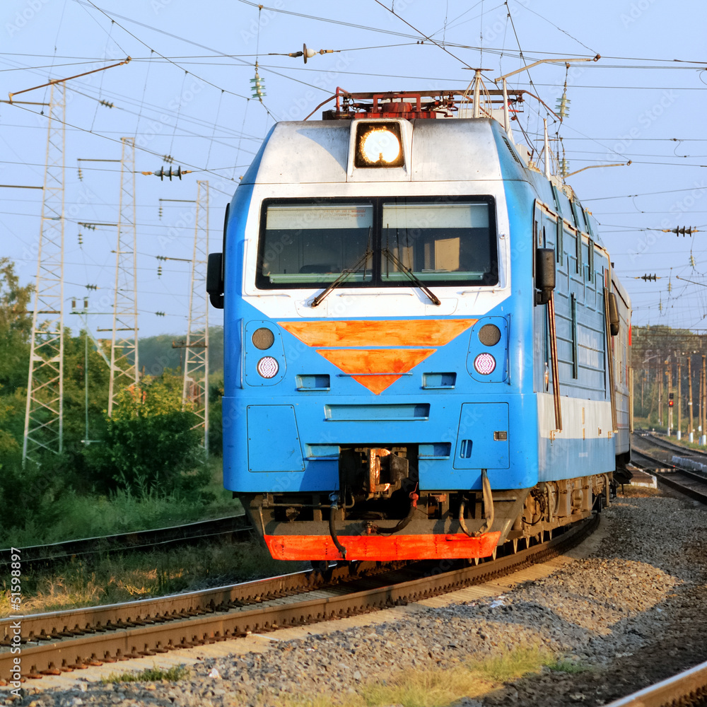 Naklejka premium passenger train