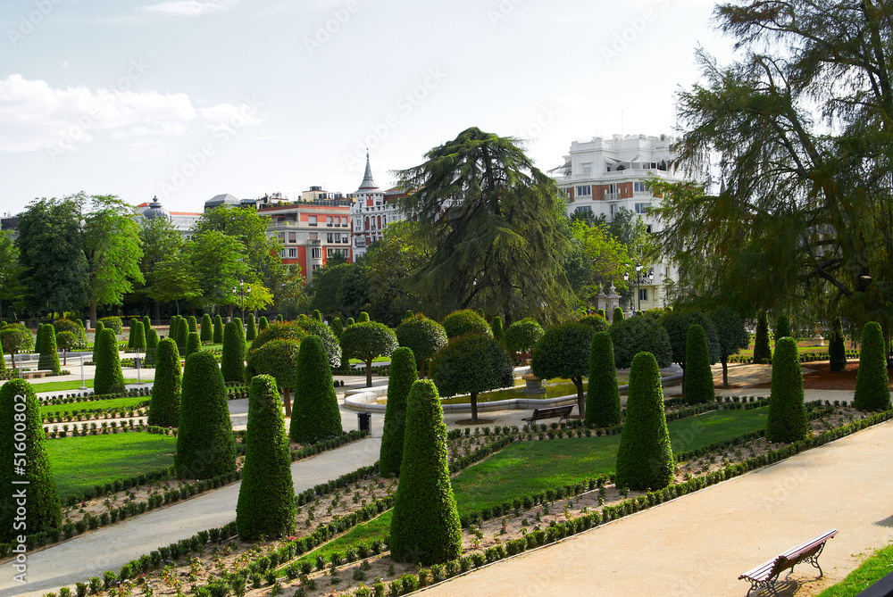 Obraz premium Saved natural parks in Europe Madrid