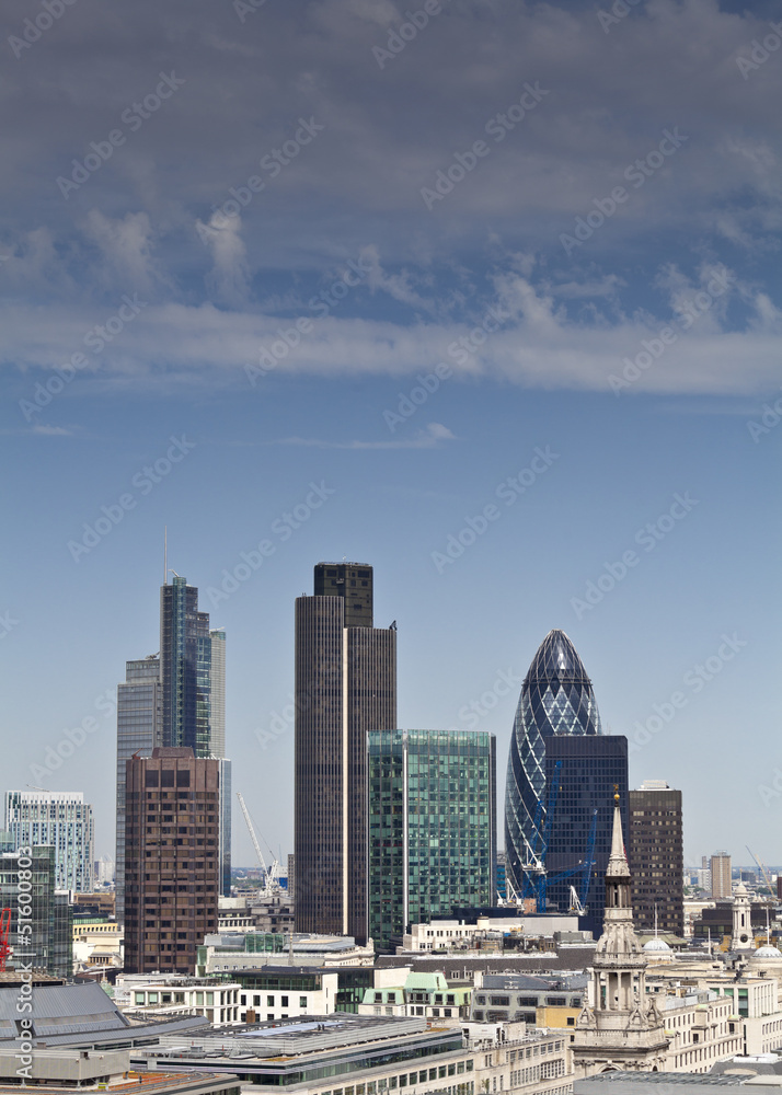 Fototapeta London skyline, UK