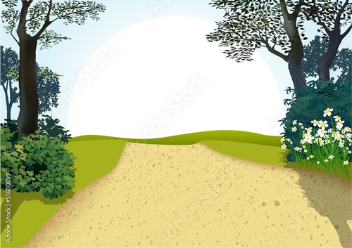 Landscape - Cartoon Background