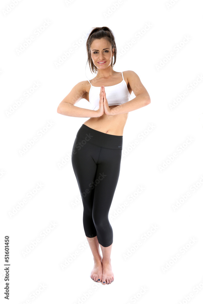 Model Released. Woman Exercising Model Released. Woman Exercising