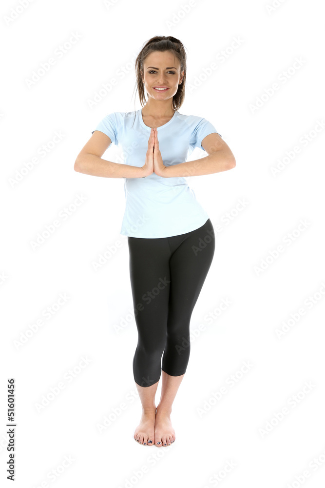 Model Released. Woman Exercising Model Released. Woman Exercising