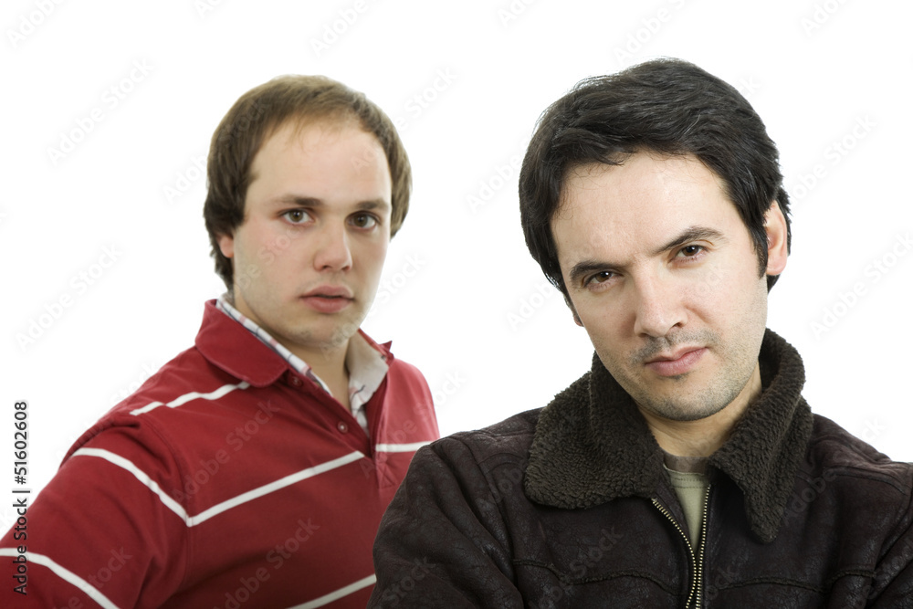 two men two men