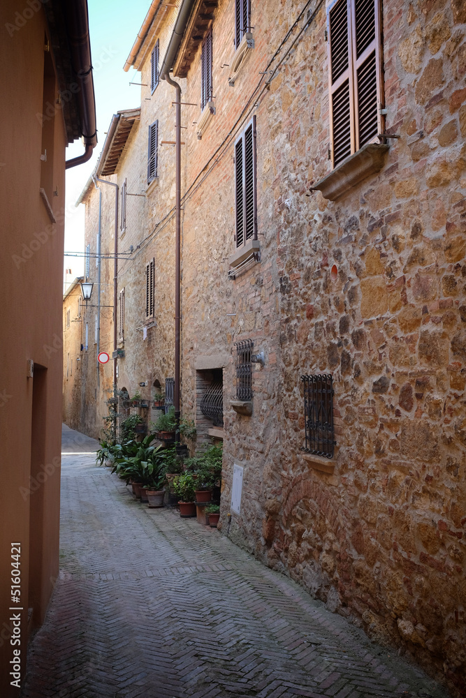  italian old  street . Tuscany