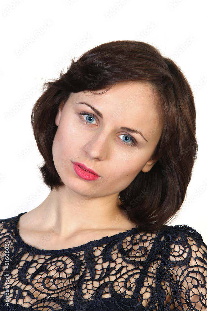 Portrait of young beautiful woman Portrait of young beautiful woman