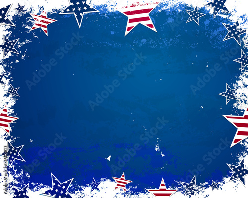 Vector Illustration of an Independence Day Design