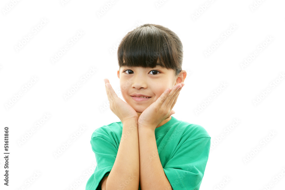 笑顔のかわいい女の子 笑顔のかわいい女の子