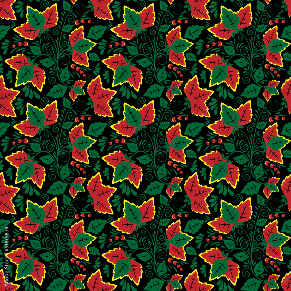 Seamless floral pattern 4