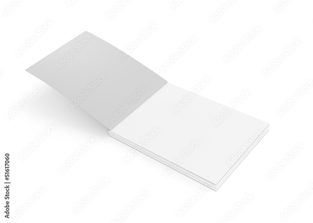 Magazin quer liegend offen