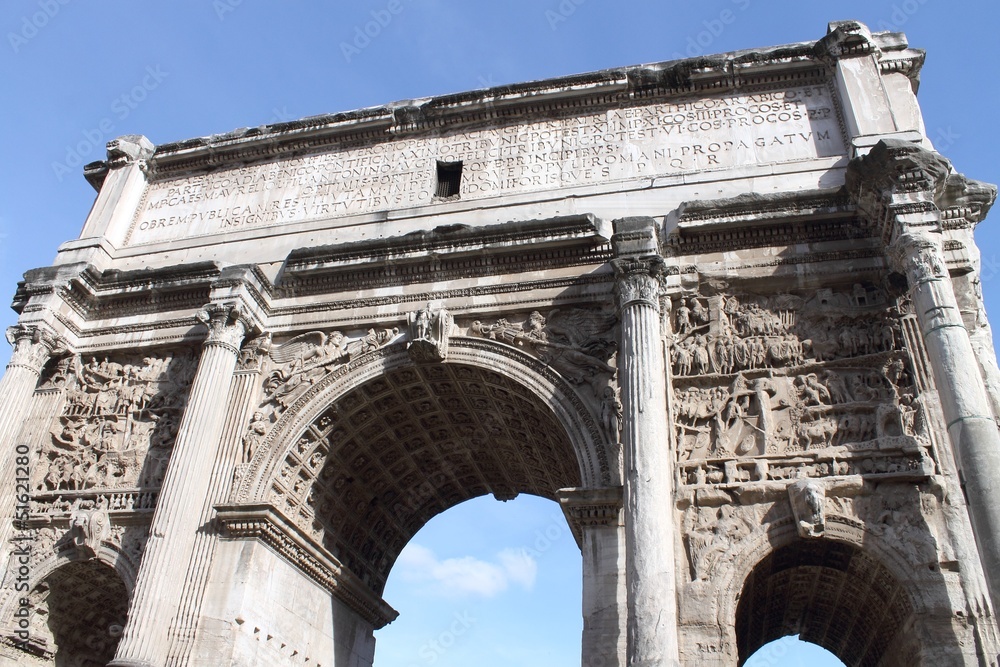 Arch of Constantine in Rome