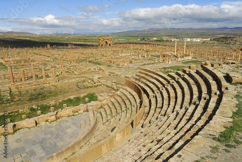 Theatre-Site de Timgad-Algerie