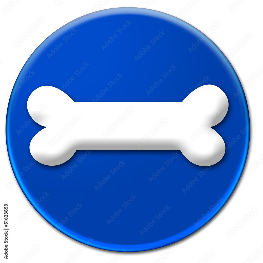 Bone sign icon Bone sign icon