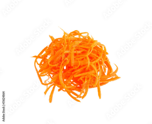 carrot isolated on white background