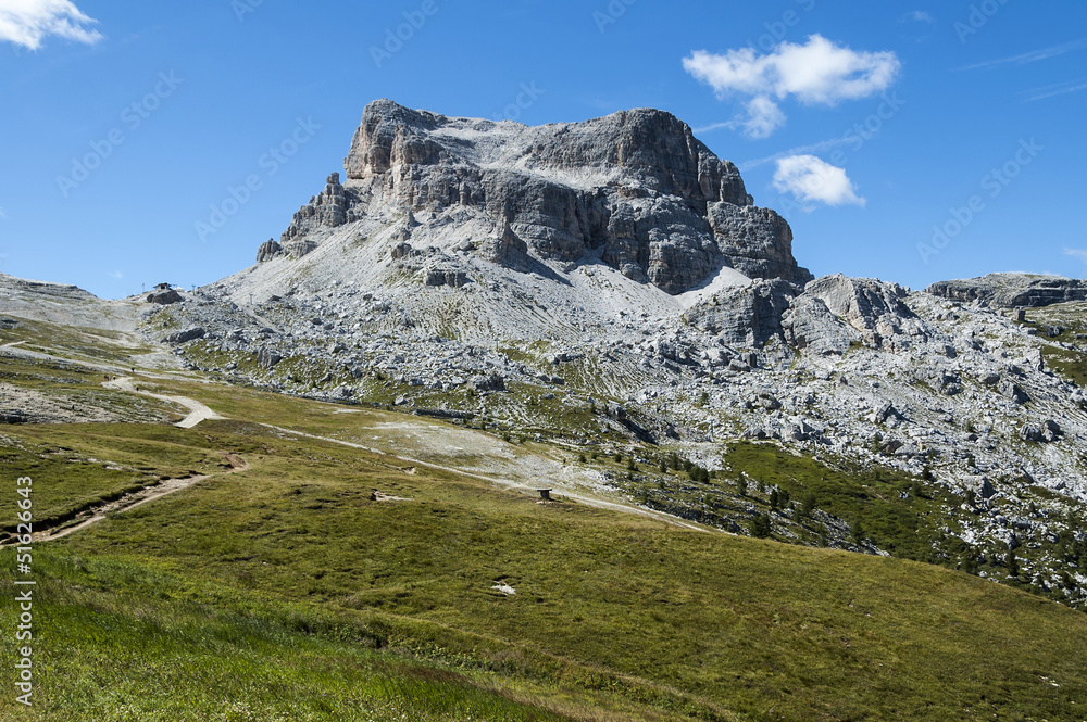 Mountain Averau, Dolomites