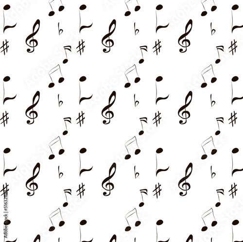 Fotografija Abstract illustration music