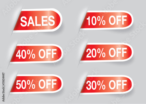 Sales labels