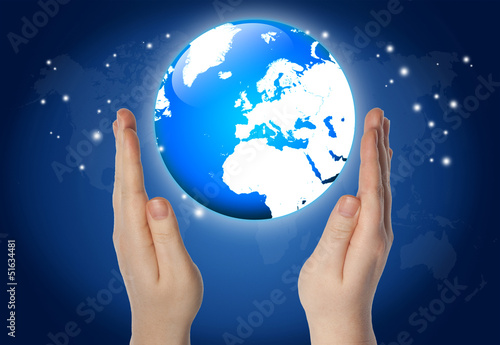 World in hands