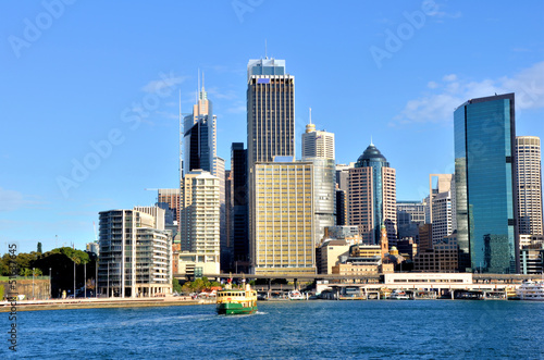Sydney Skyline at Circular Quay