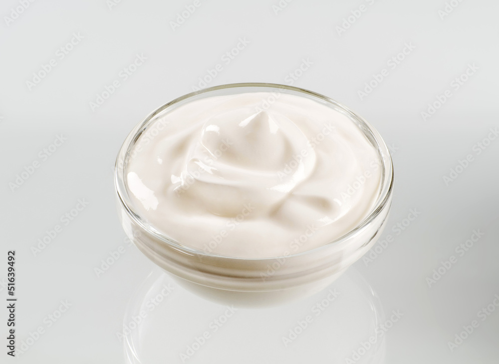 Bowl of cream Bowl of cream