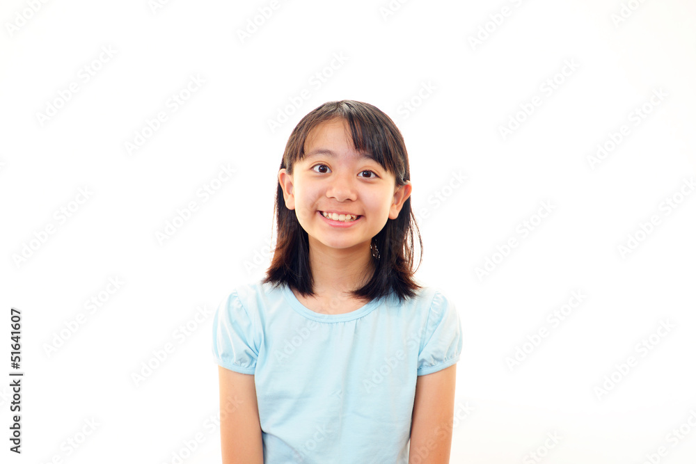 笑顔の女の子 笑顔の女の子