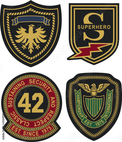 royal emblem badge shield