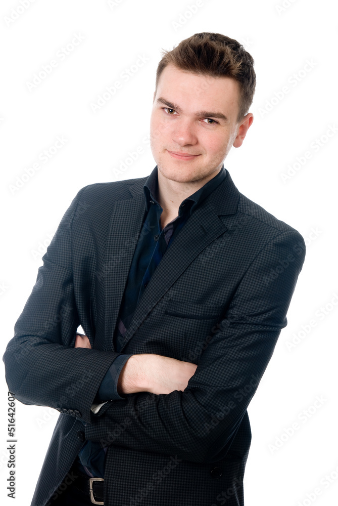 Portrait of a smiling young businessman Portrait of a smiling young businessman