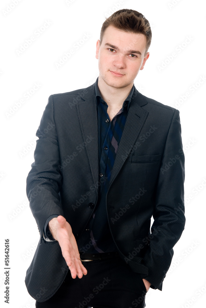 Head and shoulder portrait of young businessman Head and shoulder portrait of young businessman