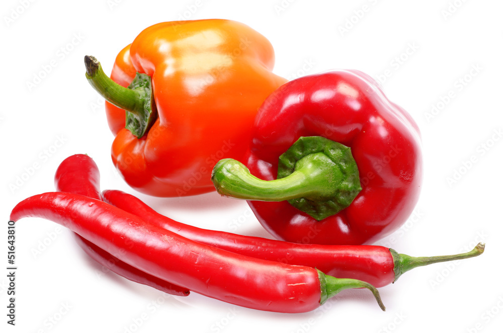 Fresh juicy peppers