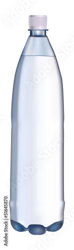 plastic water bottle
