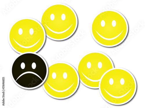 happy and sad smiles
